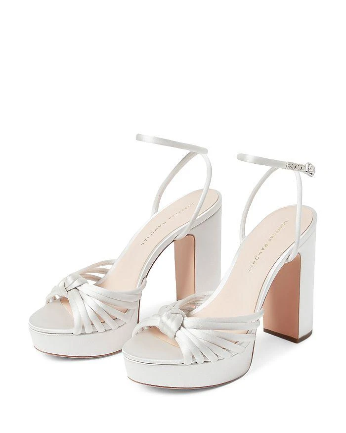 Loeffler Randall Women's Rivka Platform High Block Heel Sandals 5