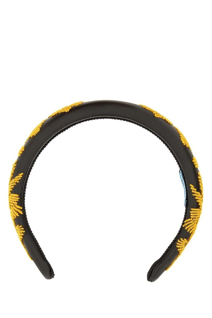 Prada Prada Logo-Printed Hairband 1