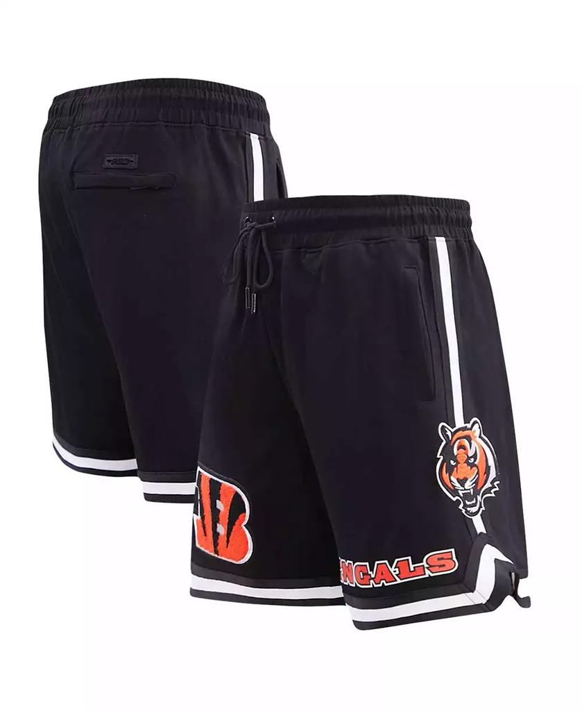 Pro Standard Men's Black Cincinnati Bengals Classic Chenille Shorts