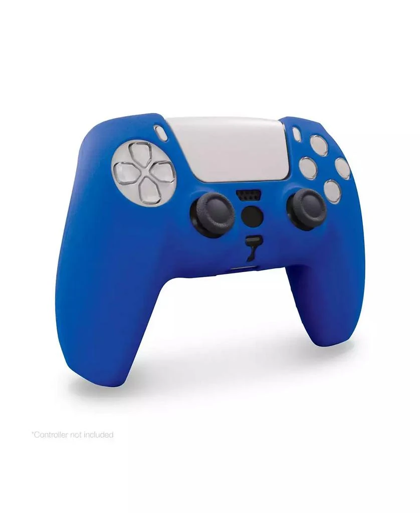 Playstation Sony PS5 Slim Digital Fortnite Bundle + Chroma Indigo Controller + Blue Accs Lot 3