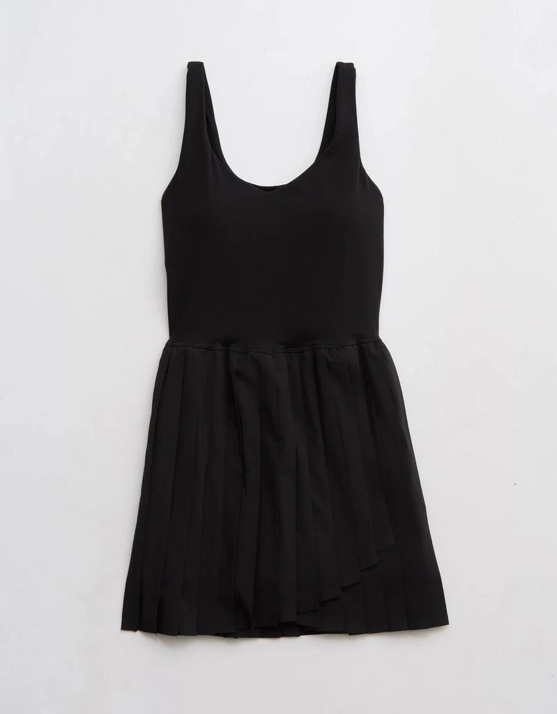 OFFLINE OFFLINE By Aerie Tiebreaker Pleated Dress 3