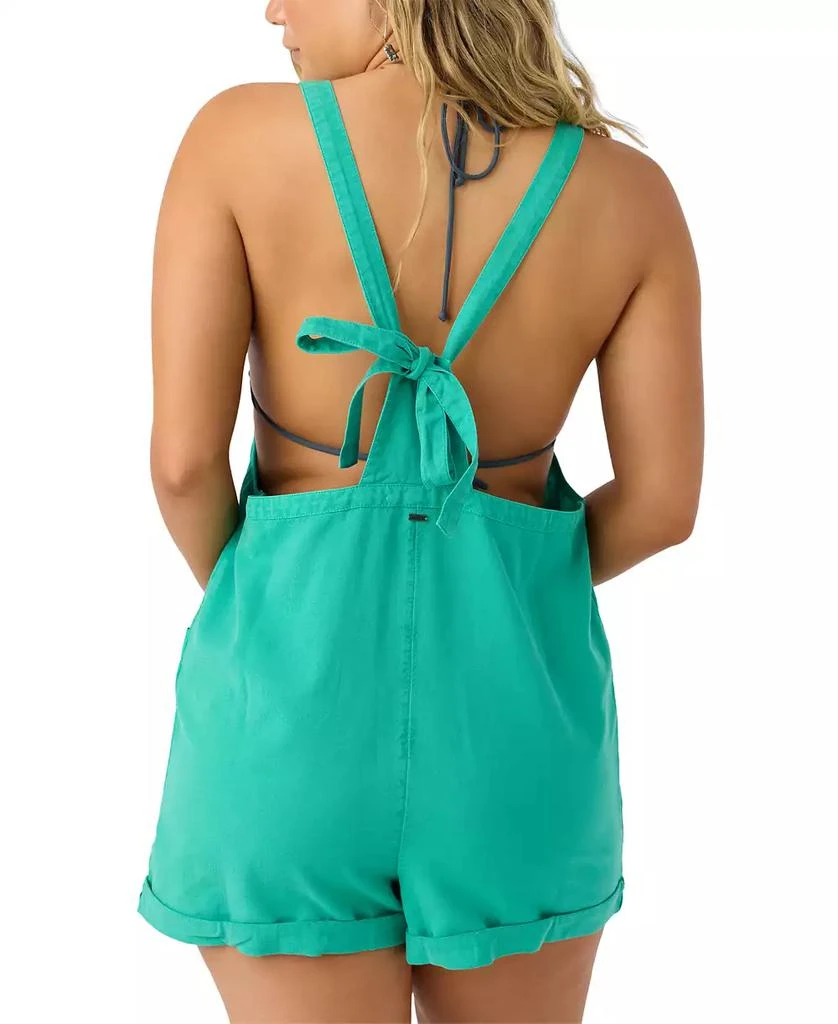 O'Neill Juniors' Summerlin Cotton and Linen Sleeveless Romper 4