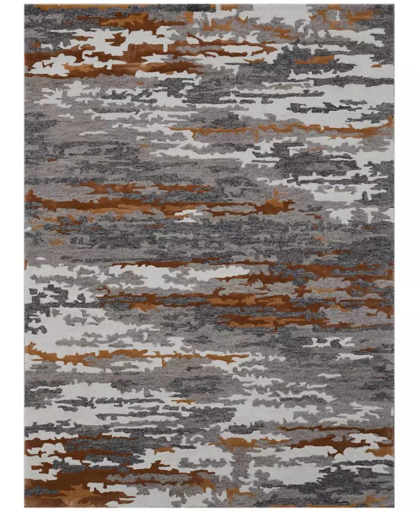 Amer Rugs Abstract ABS-3 Orange 5' x 8' Area Rug