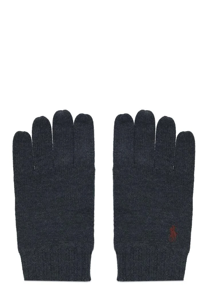 Ralph Lauren Polo Ralph Lauren Logo Embroidered Knitted Gloves 1