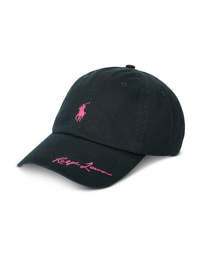 Ralph Lauren Pink Pony Logo Embroidered Cap 1
