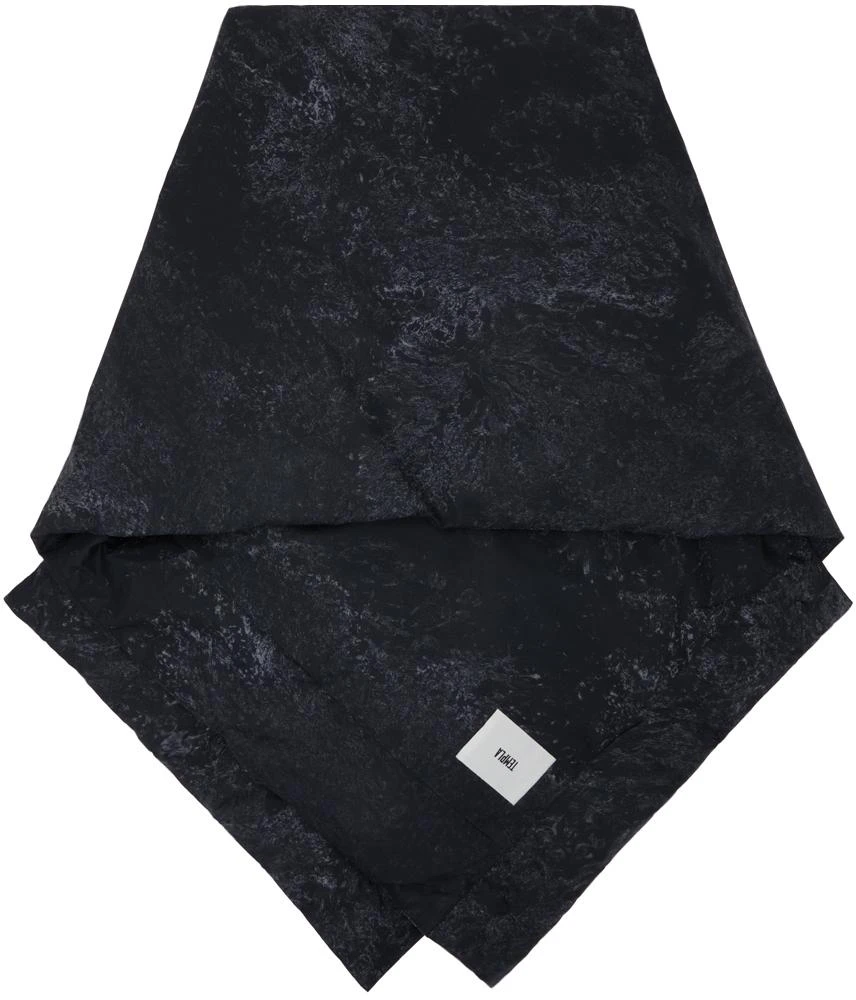 TEMPLA Black Down Adhara Scarf 2