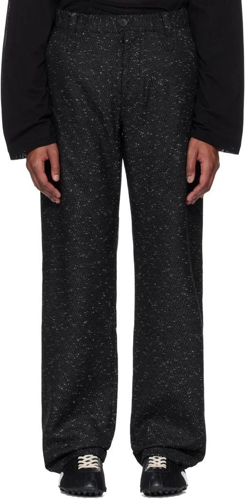 Kiko Kostadinov Black Zafar Cargo Pants 1