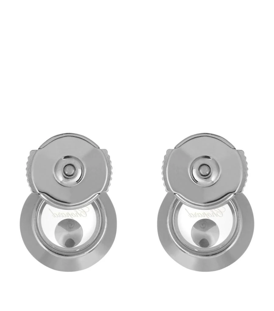 Chopard White Gold And Diamond Happy Diamonds Icons Earrings 5