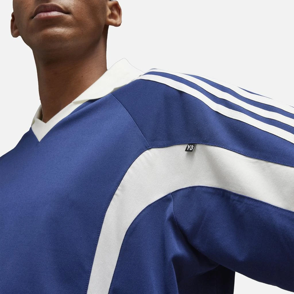 Y-3 Cut Line Cotton-Blend Jersey T-Shirt 3