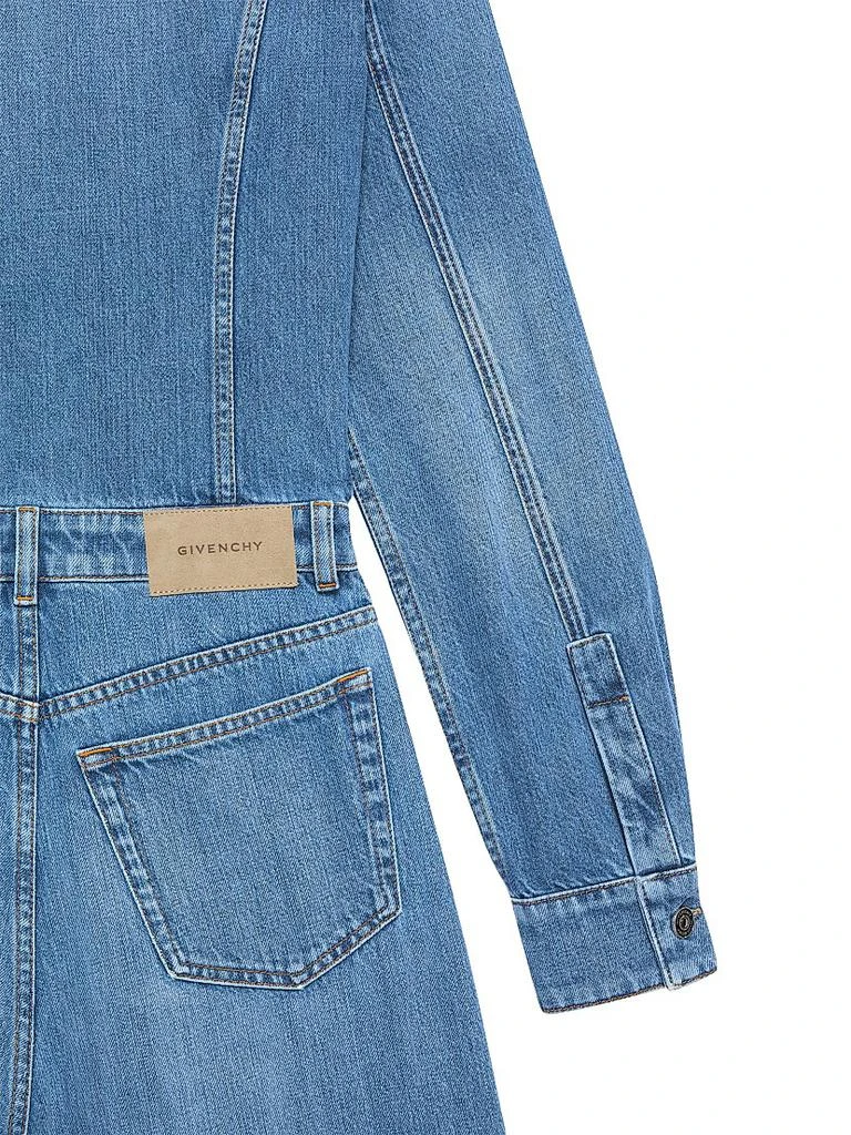 Givenchy Jumpsuit in Washed Denim 5