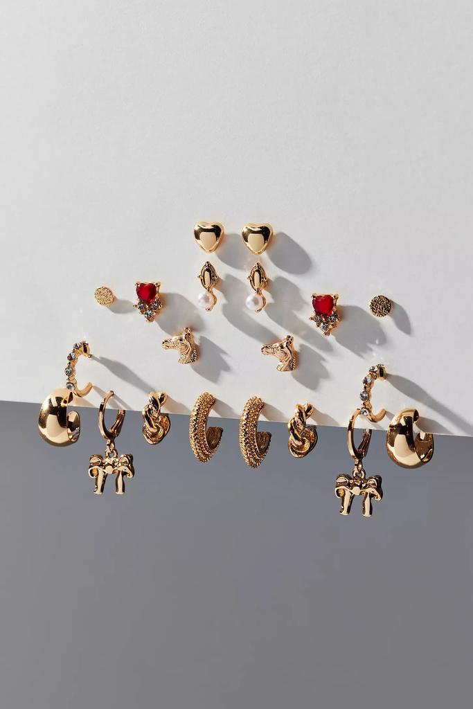 Urban Outfitters Kit Metal Multi Earrings Set