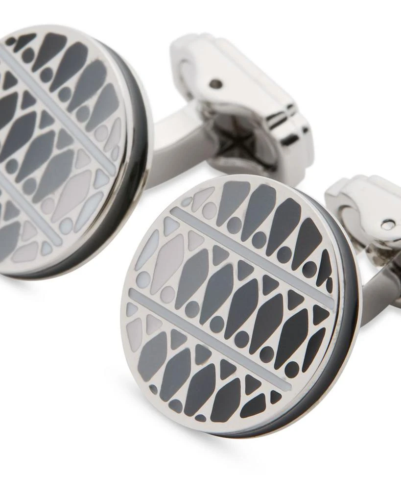 THOMPSON OF LONDON Cairo Leaf Cufflinks 2