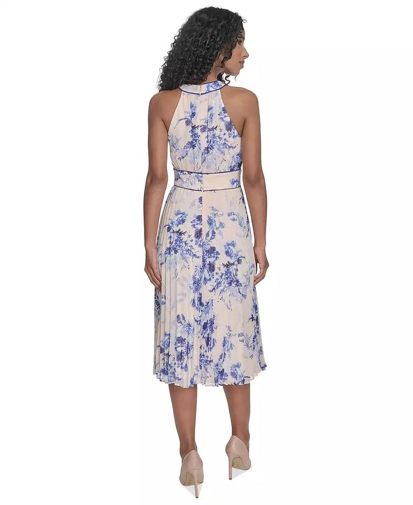 Calvin Klein Women's Printed Sleeveless A-Line Dress 5