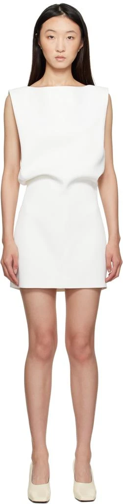 Khaite White Toma Minidress 1