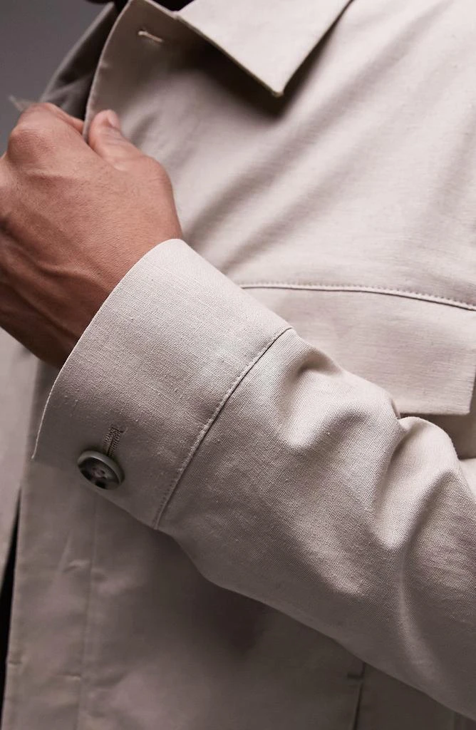 Topman Linen Blend Jacket 4