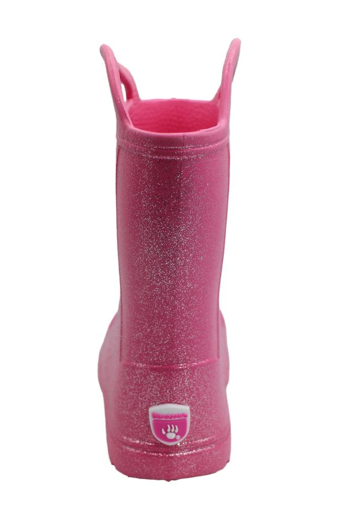 Bearpaw Kids' Tall Glitter Rain Boot 4