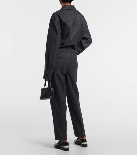 Jil Sander Virgin wool straight pants 3