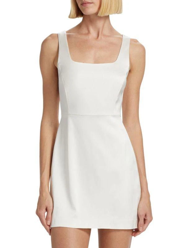 Favorite Daughter The Breakup Squareneck Mini Dress 1