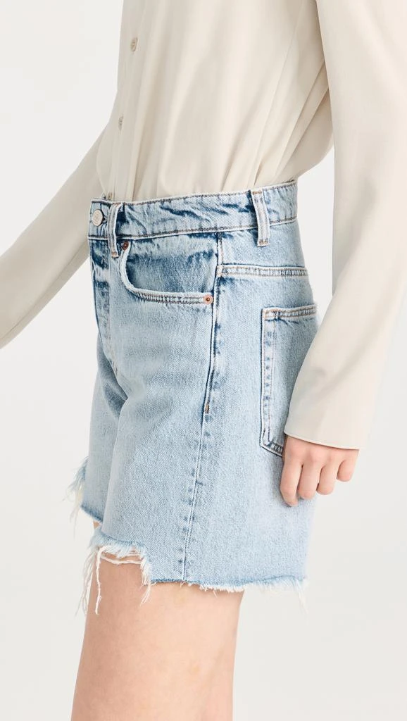 Reformation Raye Mid Rise Baggy Shorts 3