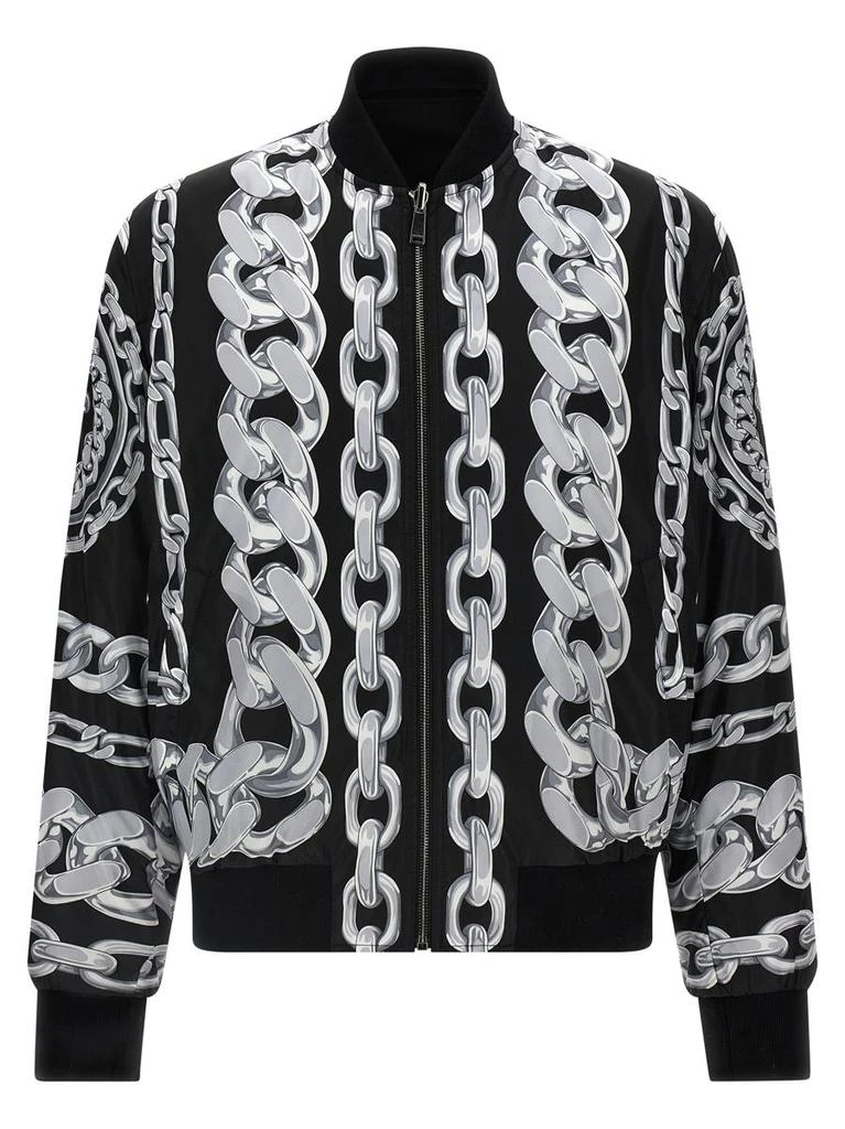 Versace Versace 
Medusa Chains
 Reversible Bomber Jacket 1