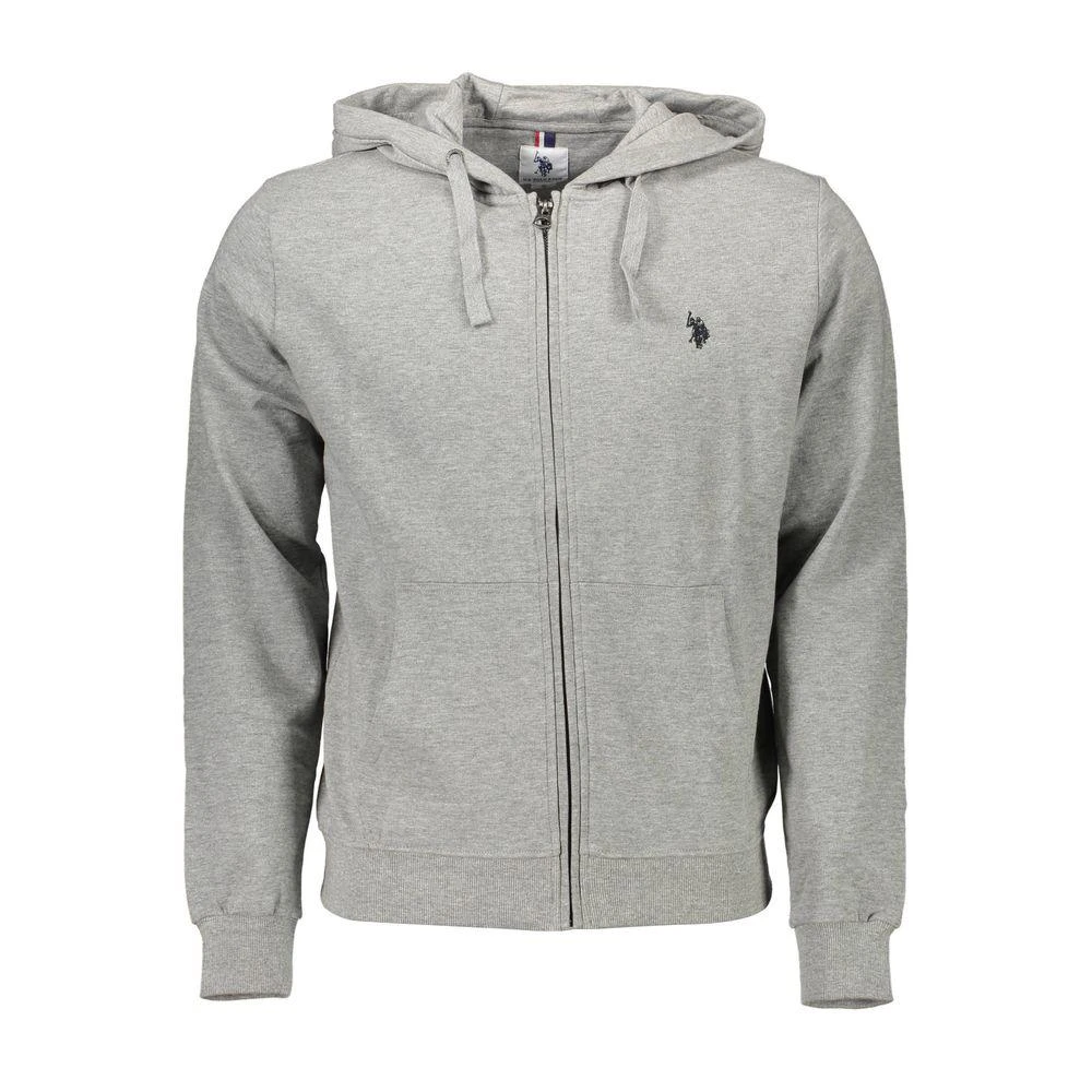 U.S. POLO ASSN. U.S. POLO ASSN. Gray Cotton Men Sweater 1