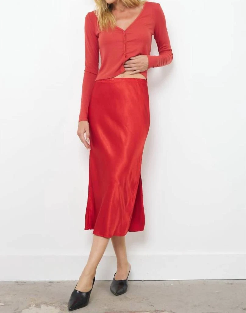 LAmade Lamade - DORIT SILKY SLIP SKIRT 2