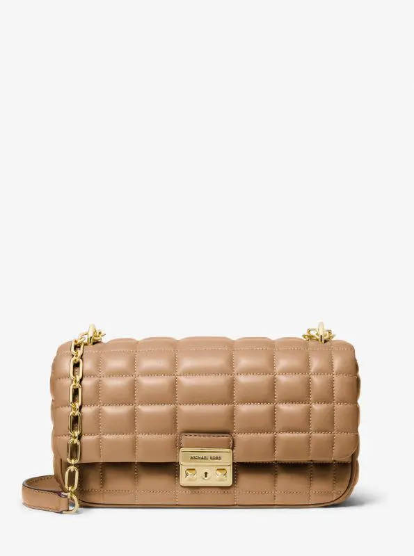 Michael Kors Tribeca Large Quilted Leather Shoulder Bag
