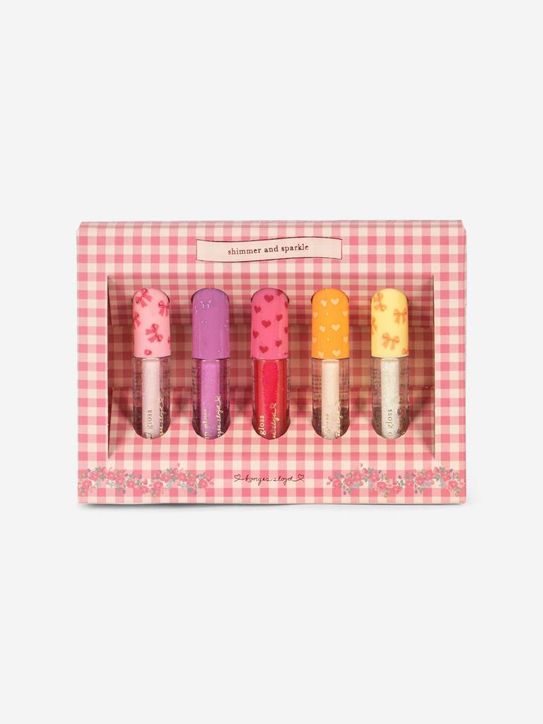 Konges Slojd Girls Glitter Lip Gloss Set (5 Piece) in Multicolour