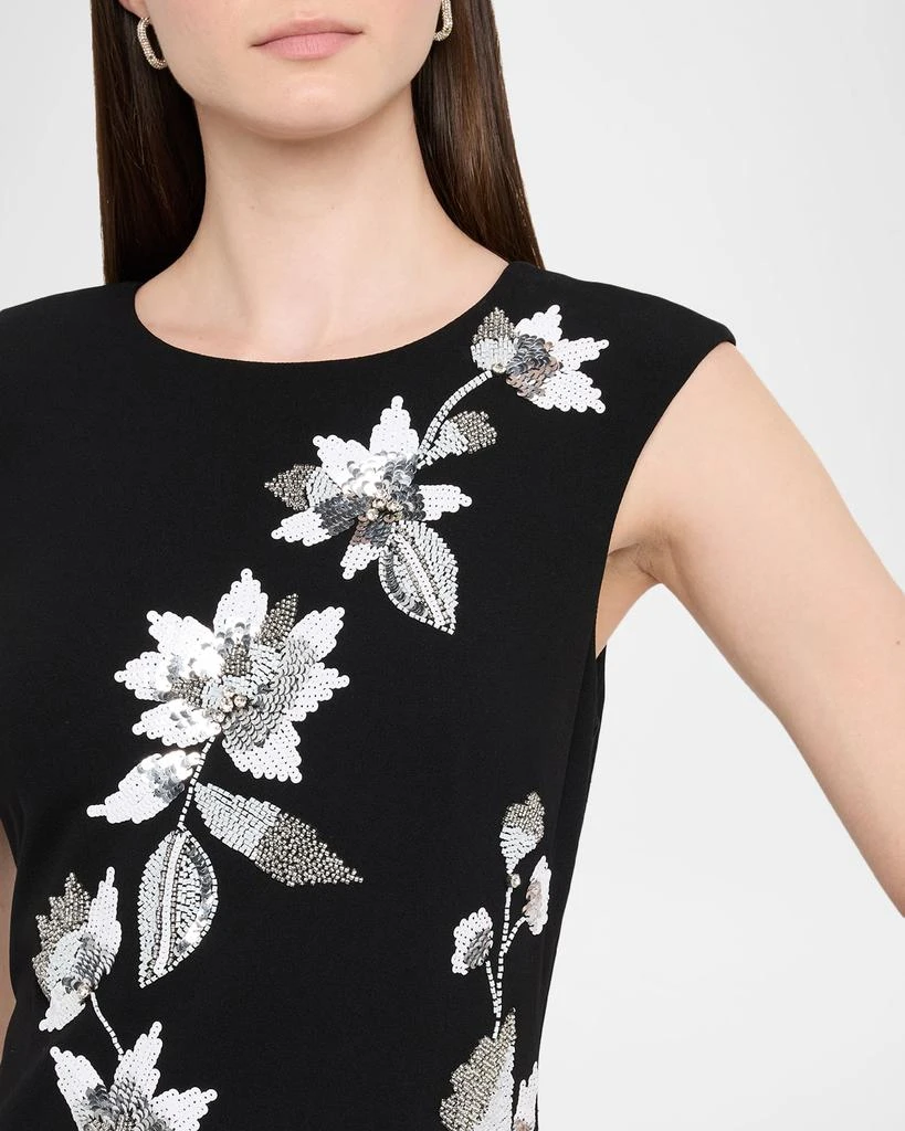 Shop Sleeveless Sequin Floral Crepe Mini Dress on Sale at BeyondStyle  Get  40% Off Sleeveless Sequin Floral Crepe Mini Dress with Limited-Time Flash  Deals, Exclusive Discounts, and Special Offers. Enjoy Unbeatable