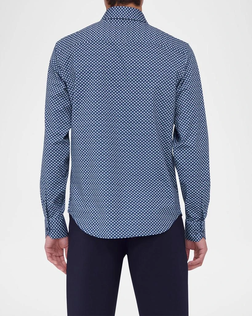 BUGATCHI Men's OoohCotton Geometric Sport Shirt 2