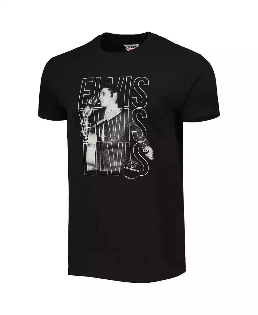 American Needle Men's and Women's Black Elvis Presley Brass Tacks T-shirt 2