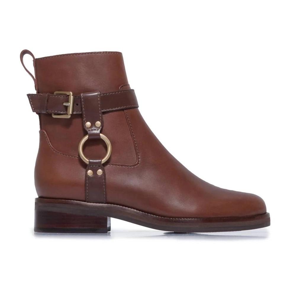 Bernardo Women's Tyra Boot In Mahogany/ Dark Chocolate