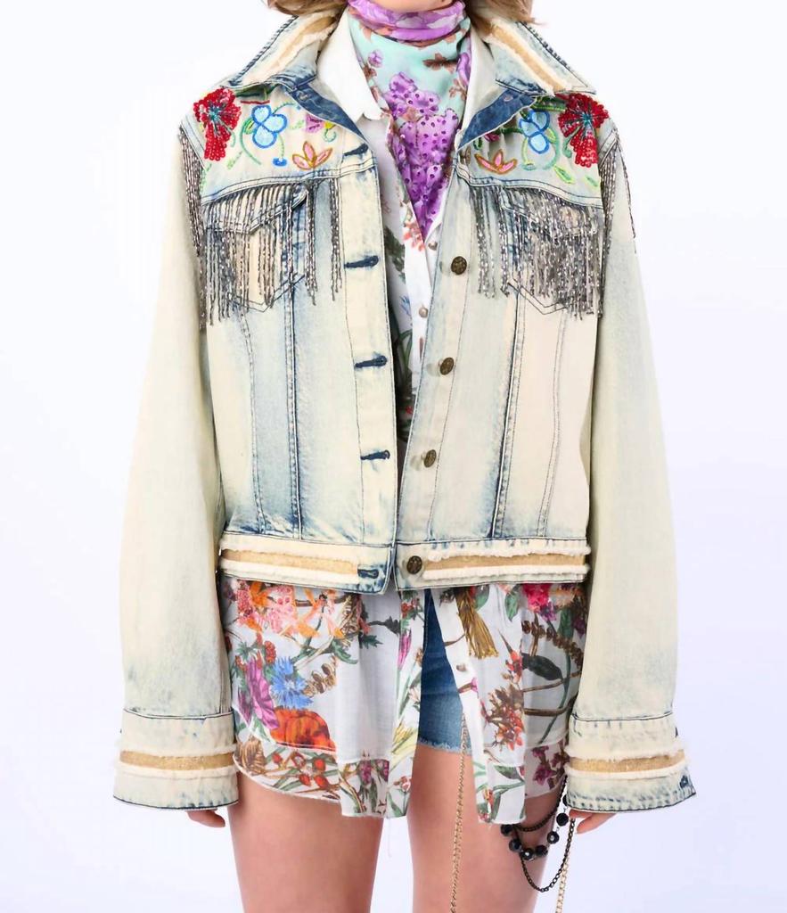 ARATTA Aratta - Country Queen Embellished Denim Jacket
