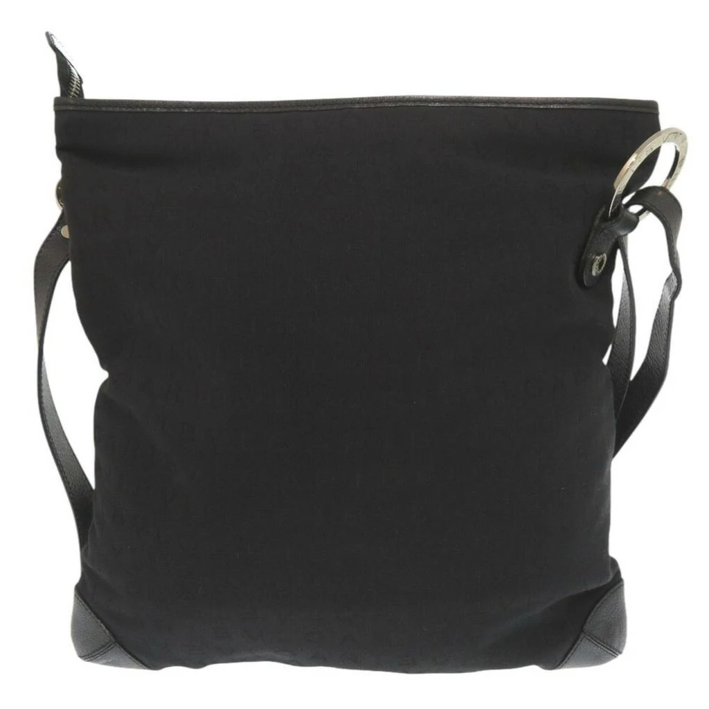 BVLGARI Canvas Leather Shoulder Bag (Pre-Owned) 3