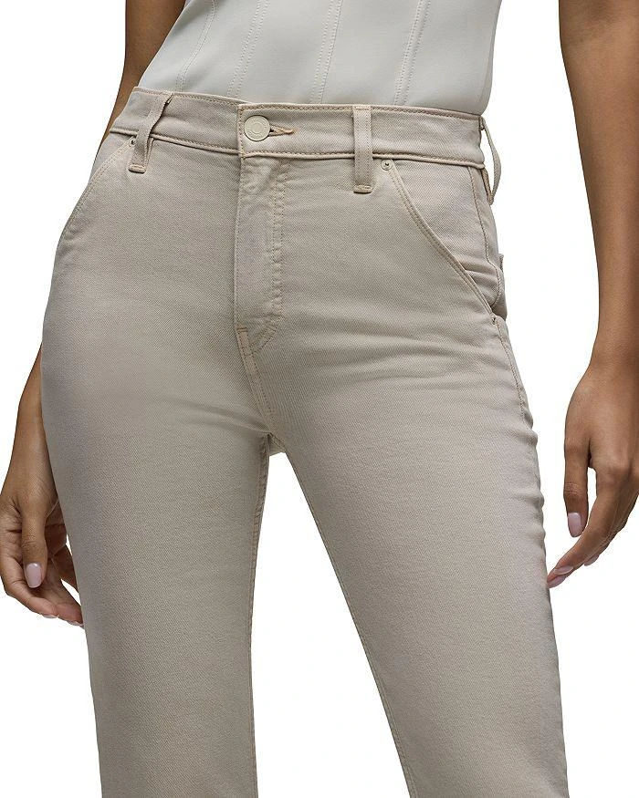Hudson Barbara High Rise Bootcut Jeans in Oxford Tan 7