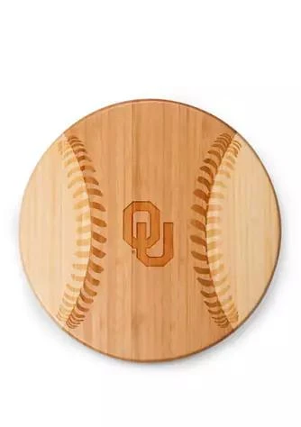 Toscana NCAA Oklahoma Sooners Home Run! Baseball Cutting Board 
Serving Tray