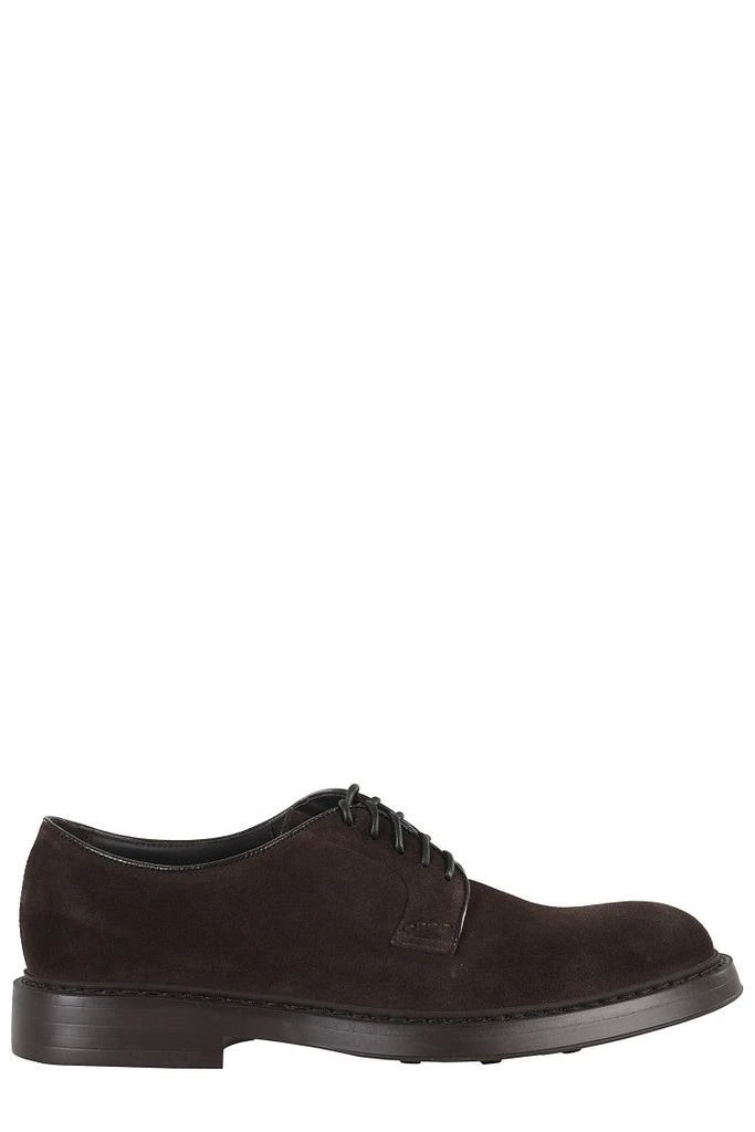 Shop Mink Suede Derby Lace-Up Shoes on Sale at BeyondStyle  display picture 1