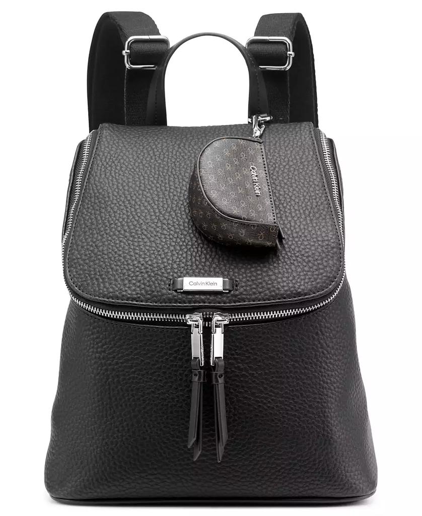 Calvin Klein Zulle Zip-Around Backpack with Signature Hang Off