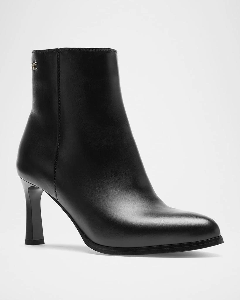 La Canadienne Ellenor Leather Stiletto Booties 3