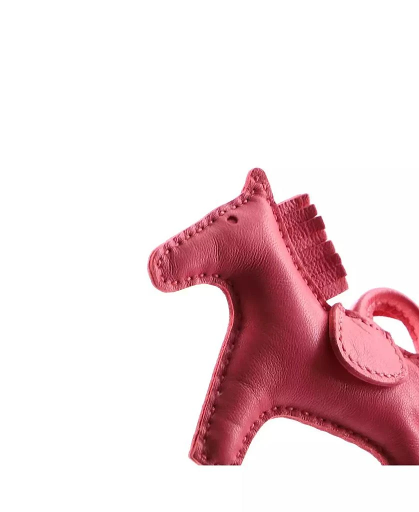 Pre-Owned HERMÉS Pre-Owned HERMES PM Mono-Tone GriGri Rodeo Bag Charm Leather 5