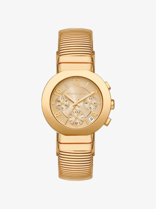 Michael Kors Gramercy Gold-Tone Watch 1