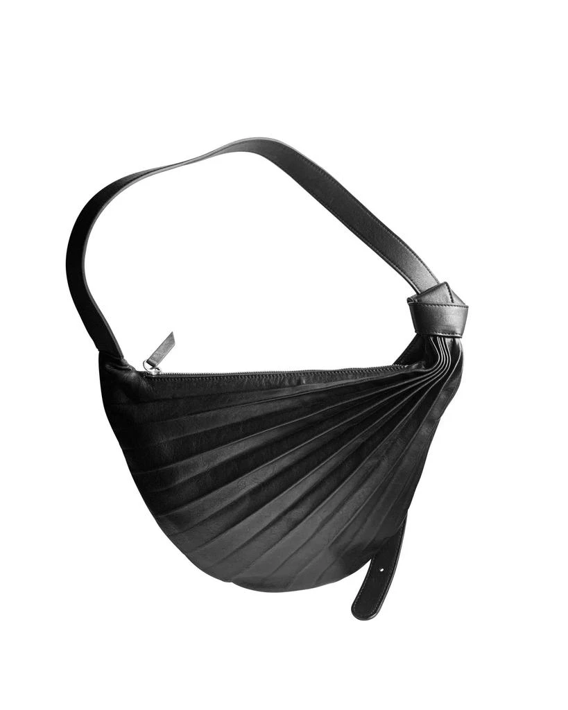 Sabrina Zeng Chiaroscuro Hammock Sling Bag Black 1