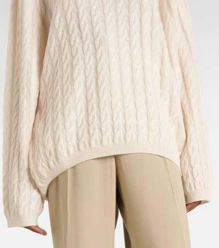 Jardin des Orangers Cable-knit wool and cashmere sweater 6