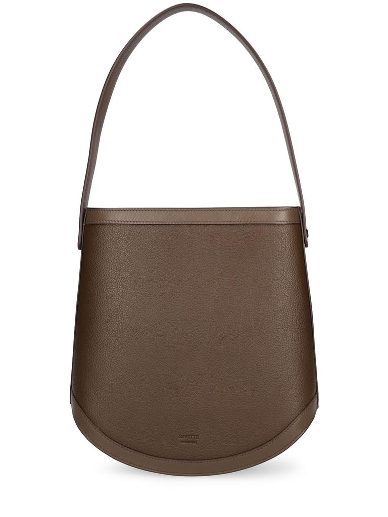 SAVETTE The Large Bucket Leather Shoulder Bag