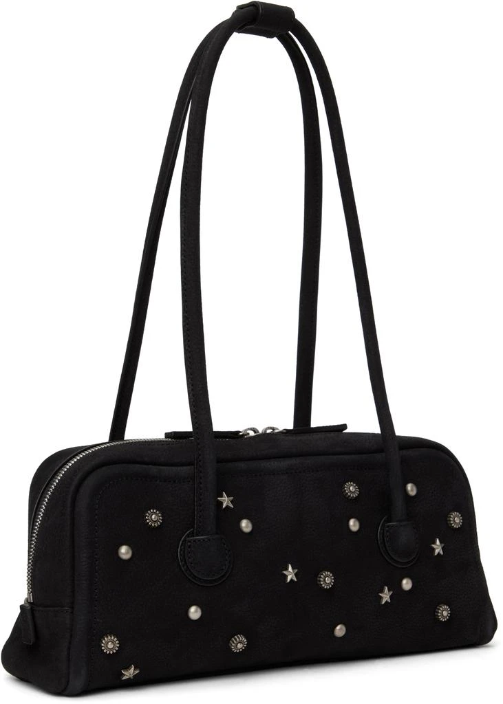 MARGESHERWOOD Black Soft Baguette Bag 2