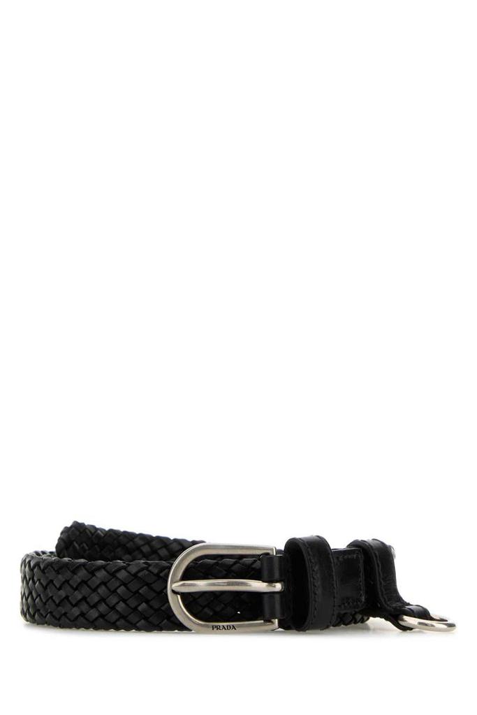 ★NEW★THE ROWザ・ロウ Ava braided belt アヴァ編みベルト The Row - Ava Black Woven Raffia Belt | Mitchell Stores