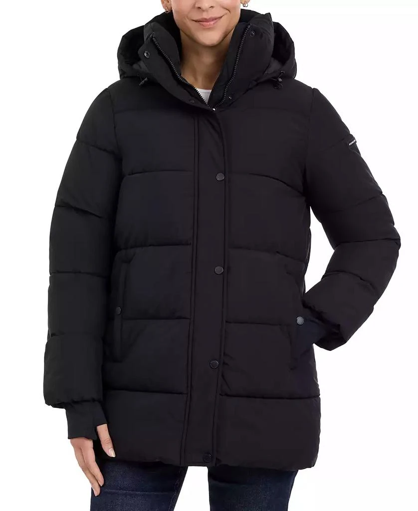 BCBG Women's Hooded Puffer Coat 1