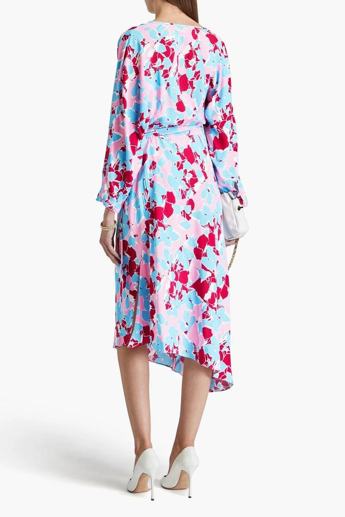 Diane von Furstenberg Eloise wrap-effect printed crepe midi dress 3
