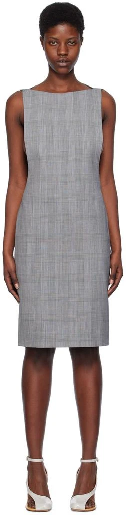 COPERNI Gray Cape Minidress 1