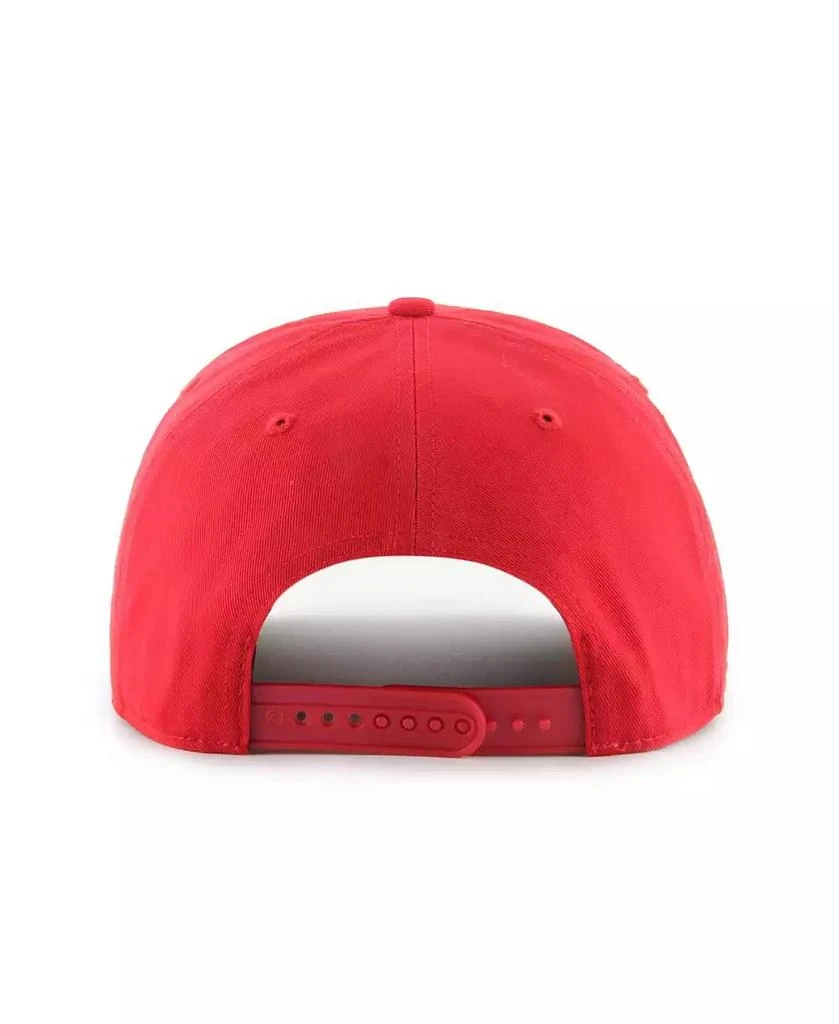 47 Brand Men's Scarlet Nebraska Huskers Flip Script Hitch Adjustable Hat 3